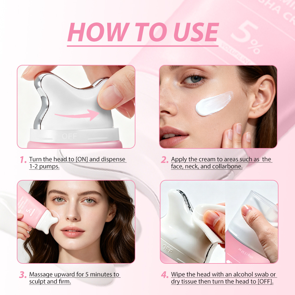 Collagen Salmon Gua Sha Face And Neck Cream 2