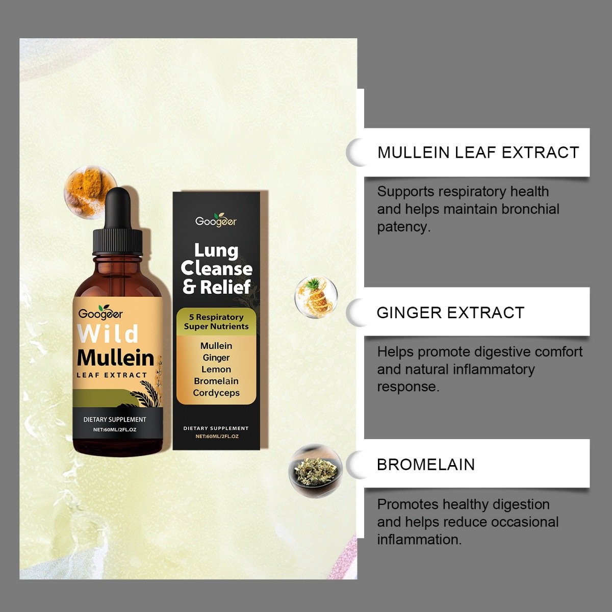 Googeer Dietary Supplement Body Treatment Care 2
