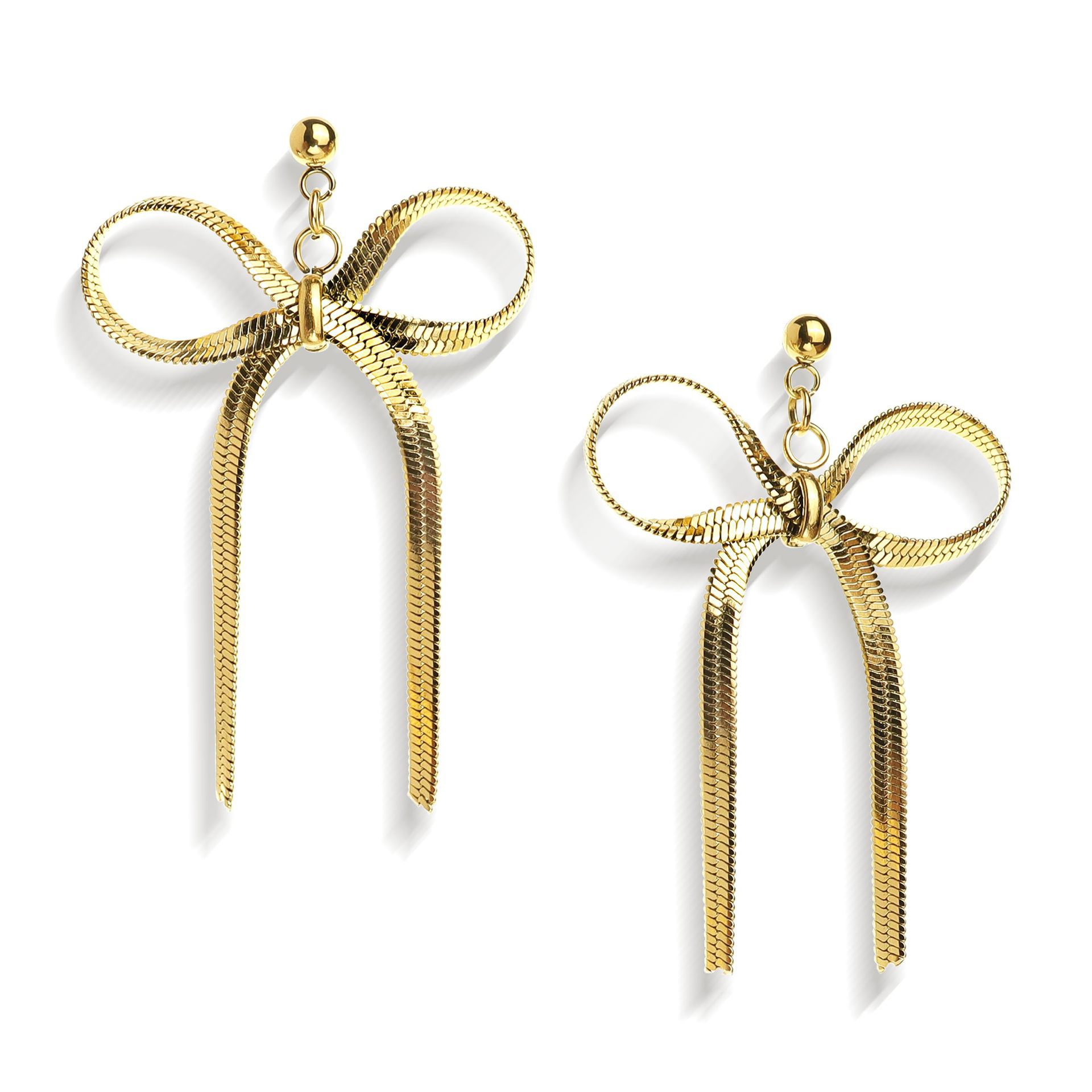 Electroplating Real Gold Simple Women's Earrings