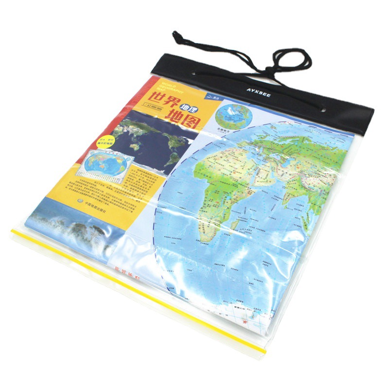 Outdoor Training Waterproof Map Plastic Automatic Sealing Bag - Image 3