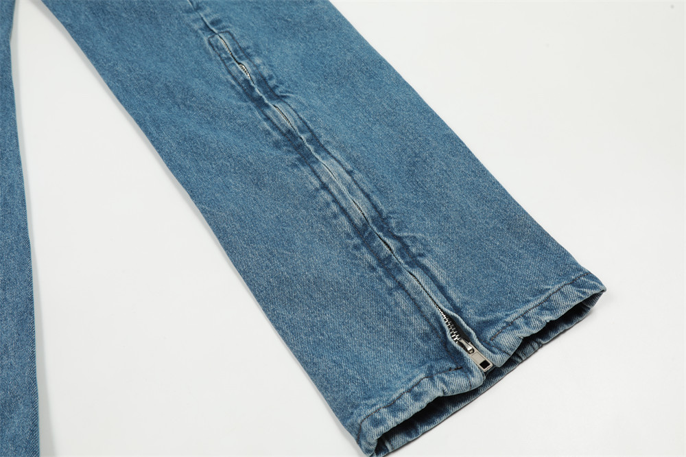 Title 20, Hip-hop pentagram jeans voor heren met zijrits,...