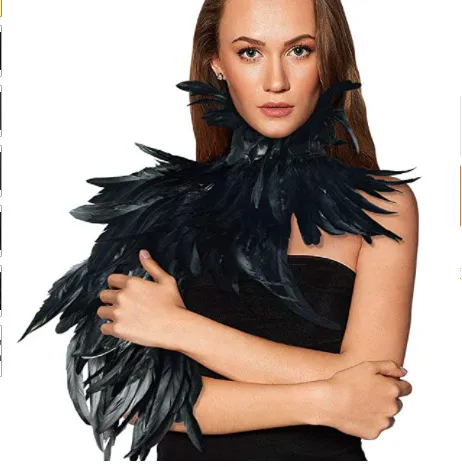 Halloween Costume Small Cape Role Playing Stage Wear Black Off Shoulder - Shop at LoveMi