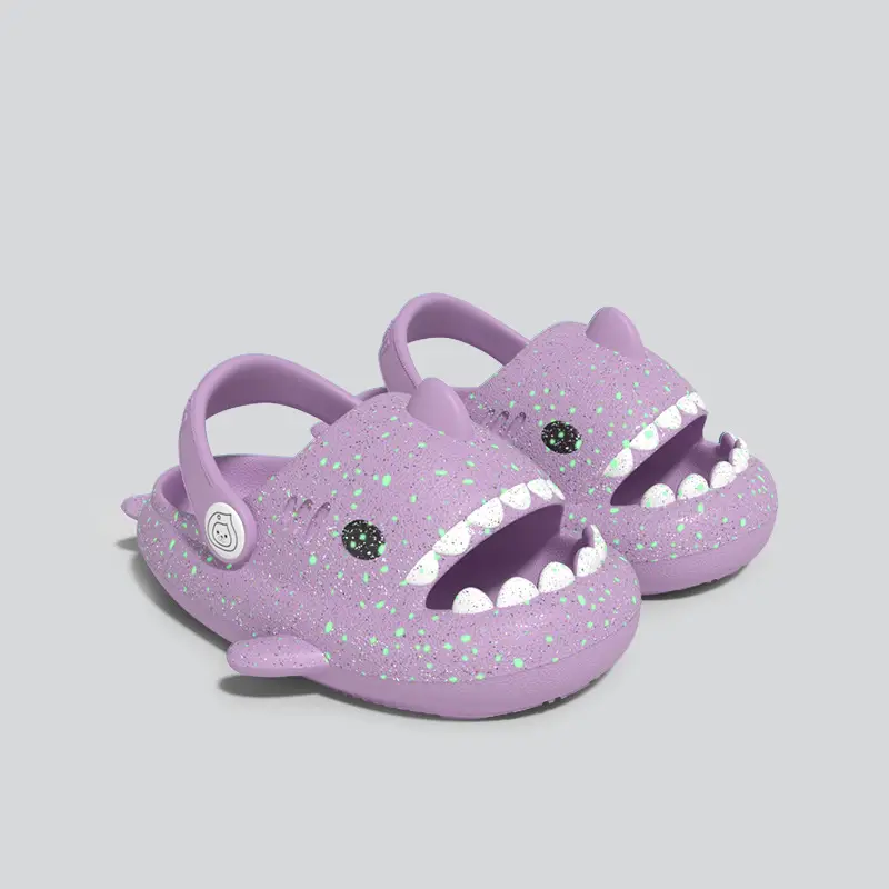 Shark Luminous Children's Slippers Cartoon Cute Slippers