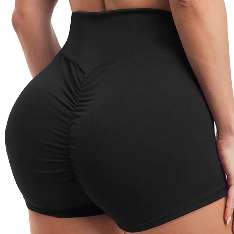 Leopard Print Digital Printing Slim Fit Hip Raise Running Yoga Pants - Black