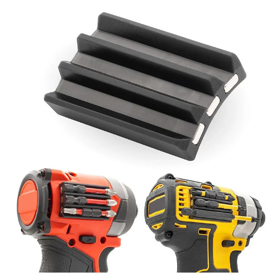 Title 3, Impact Drill Magnetic Head Gripper Bracket With...