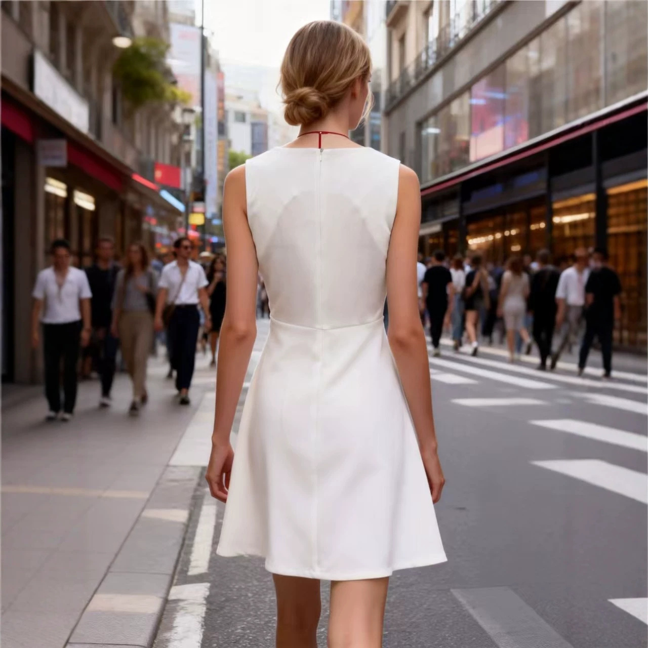 Summer New Elegant Mini Dress For Women - photo 5
