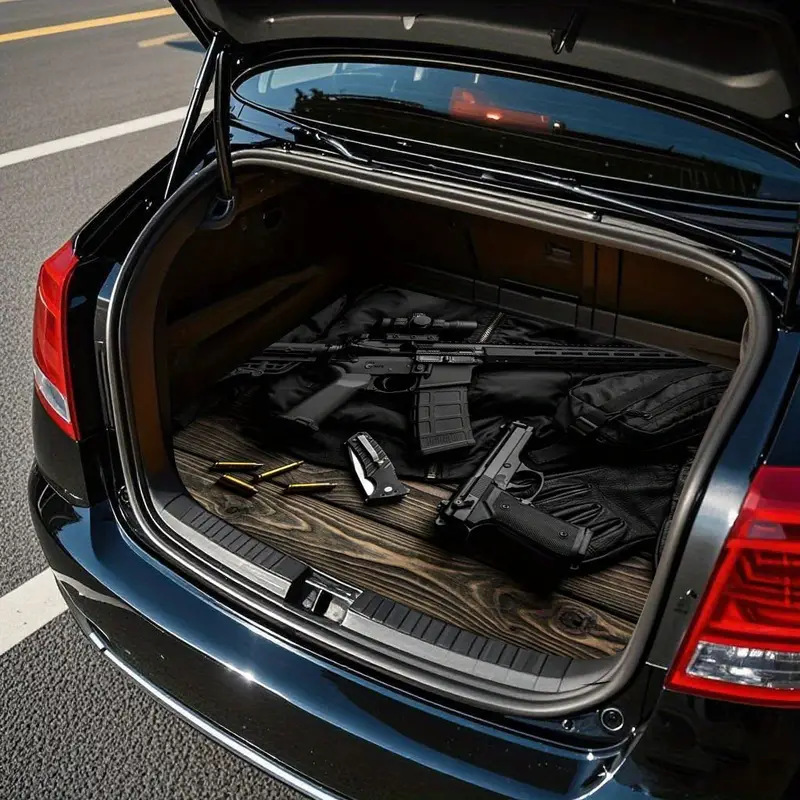 American-style Vintage Car Trunk Mat 10
