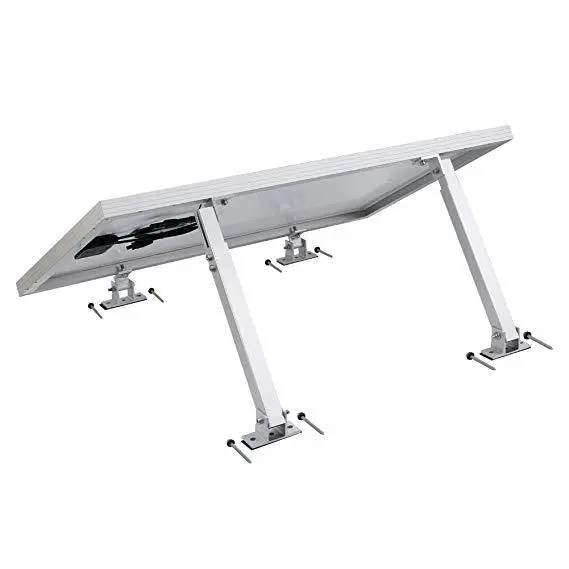 Adjustable Photovoltaic Bracket Front And Rear Foot Solar Panel Aluminum Alloy Bracket Front And Rear Feet - Shop at LoveMi