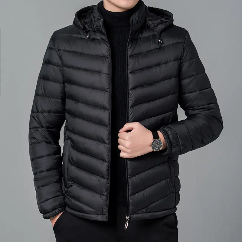 Cotton Coat Thin Silk Men's Outfit Jacket Double-sided Wear