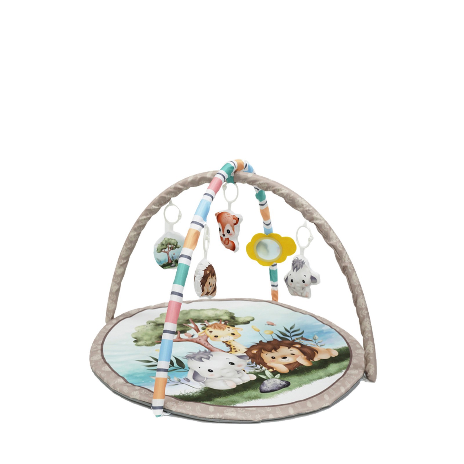 Baby Fitness Rack Round Play And Crawling Mat — foto 3