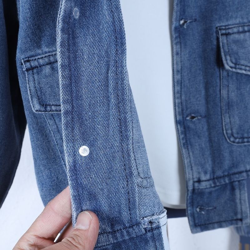 Boys Denim Suit Spring Clothes Western Style - Image 3