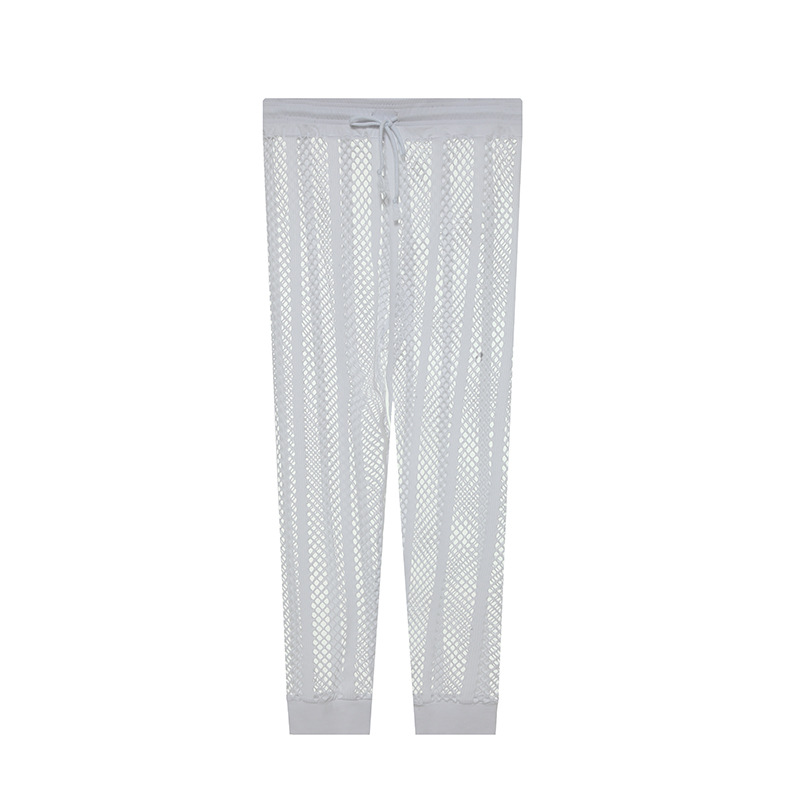 Men's Trousers Breathable Ankle-tied Pajama Pants