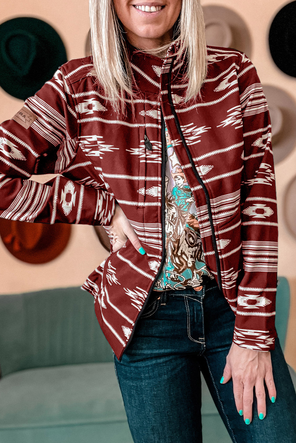 Diamond All match Cardigan Shirt Coat Picture 2 - Shop at LoveMi
