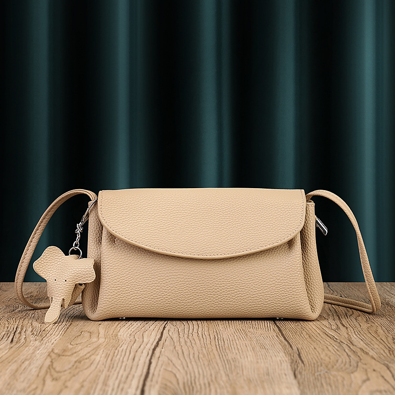 Soft Cowhide Pleated Underarm Crossbody Bag For Women 8
