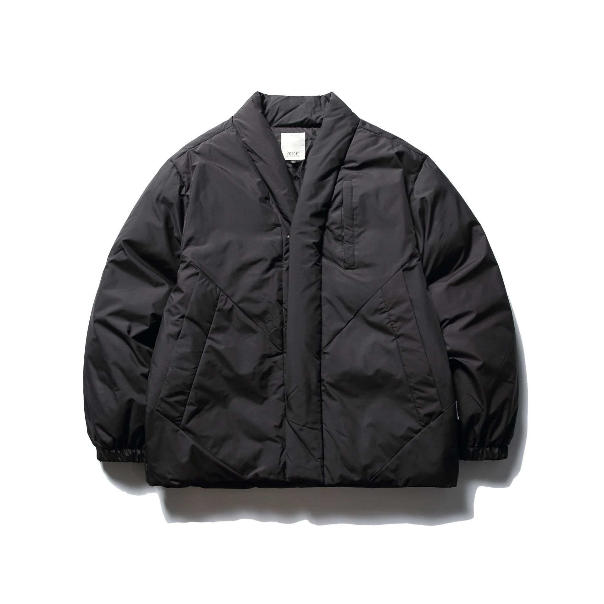 Men's Simple Pure Color Cotton Clothing Coat