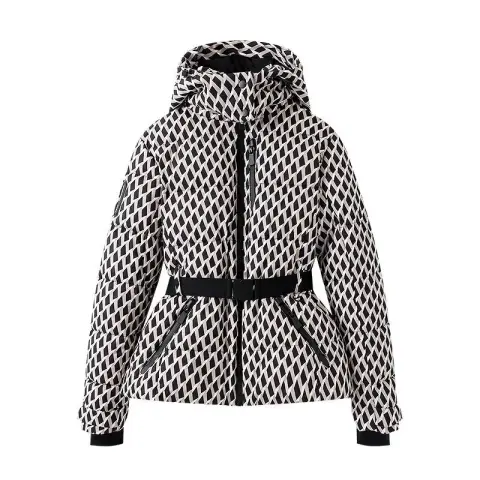 Women's Waist Slimming with Belt Cotton-padded Jacket
