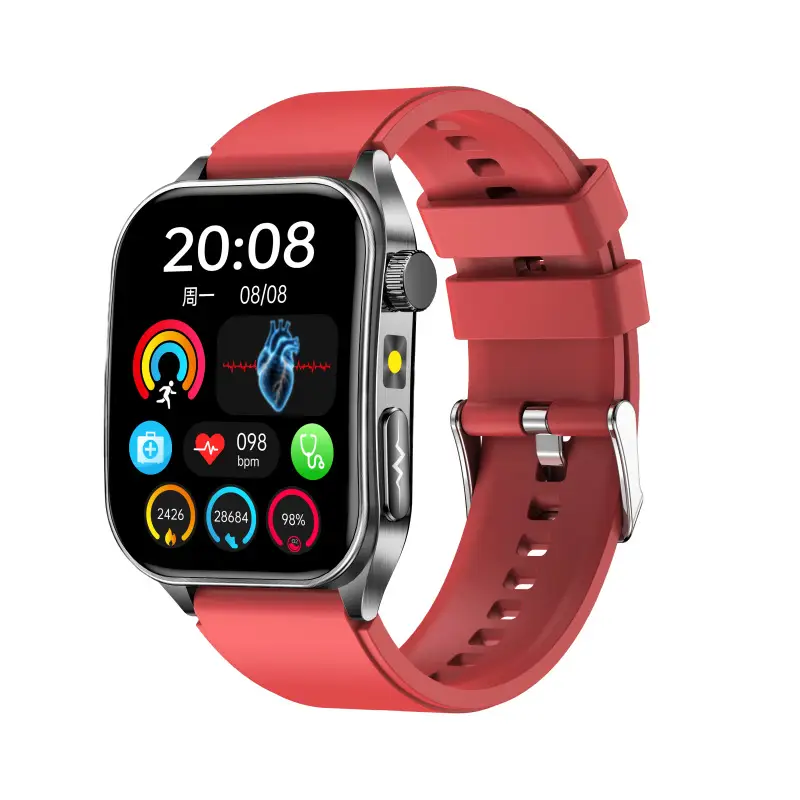 Smart Health Watch BP HR ECG Blood lipids Uric Acid Calls 650nm Laser Therapy