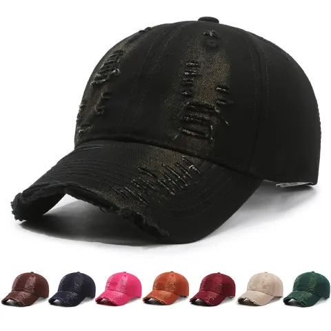 Street Hole Vintage Baseball Cap Men Do the Old