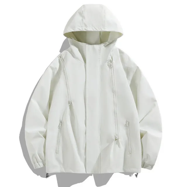 Outdoor Shell Jacket Style Coats White - Shop at LoveMi