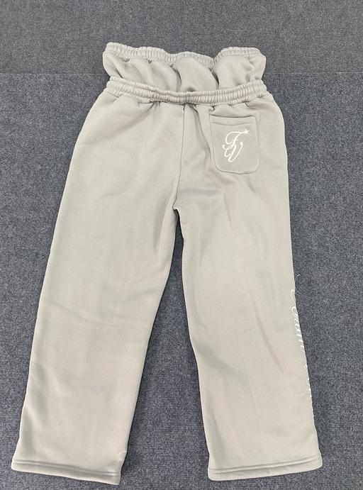 Trendy Double-waist Five-pointed Star Embroidery Couple Simple Casual Fake Two-piece Wide-leg Sweatpants