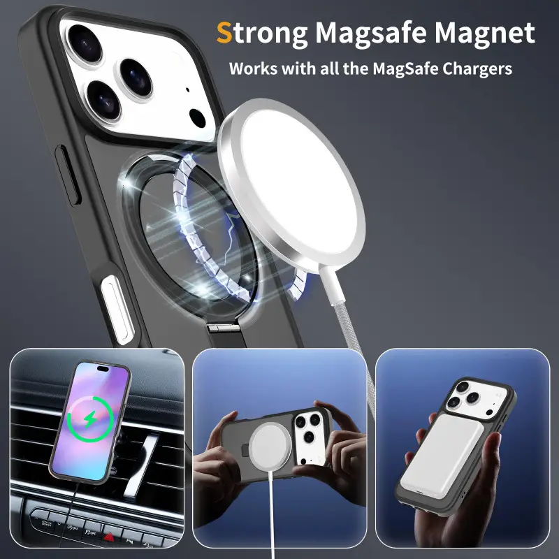 Phone Case Magnetic Drop-resistant Protective Shell