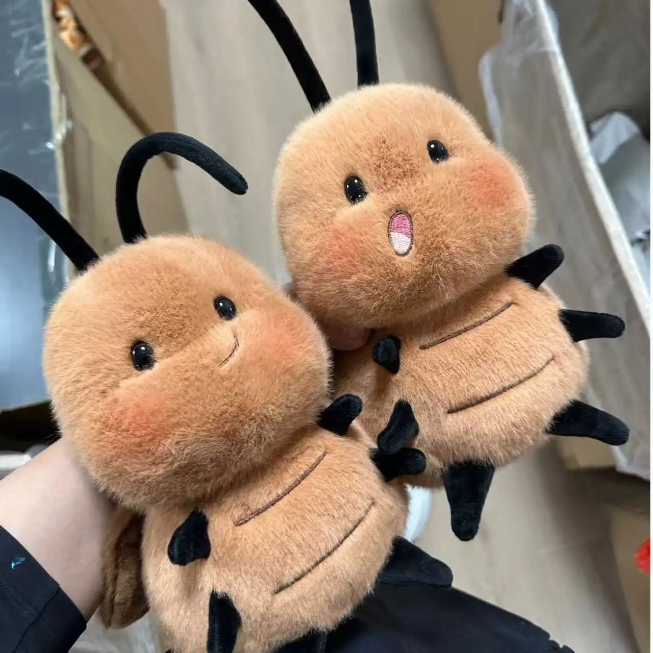 Plush Doll Big Cockroach Creative
