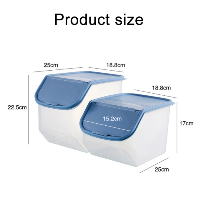 Title 18, Household rice bucket with measuring cup