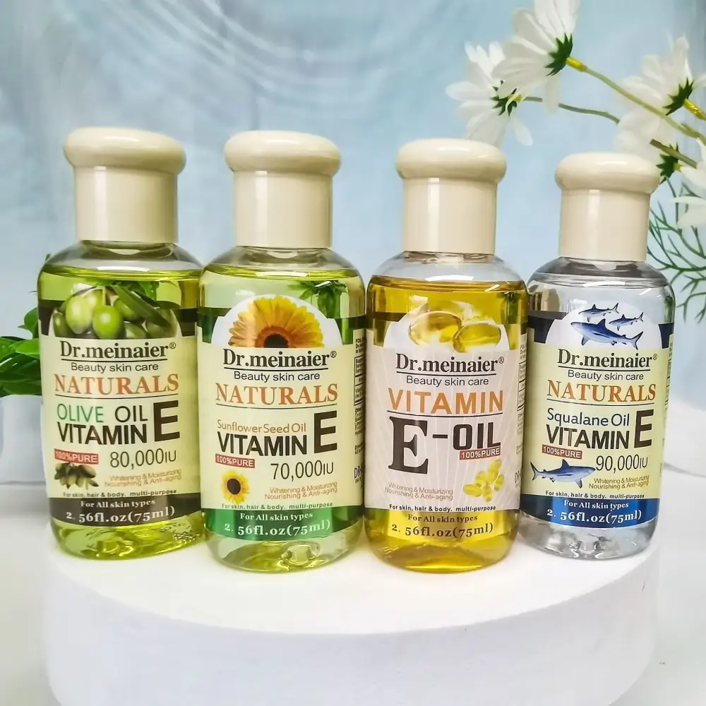 Vitamin E Synthesis Oil Facial Body Hair Care Essential
