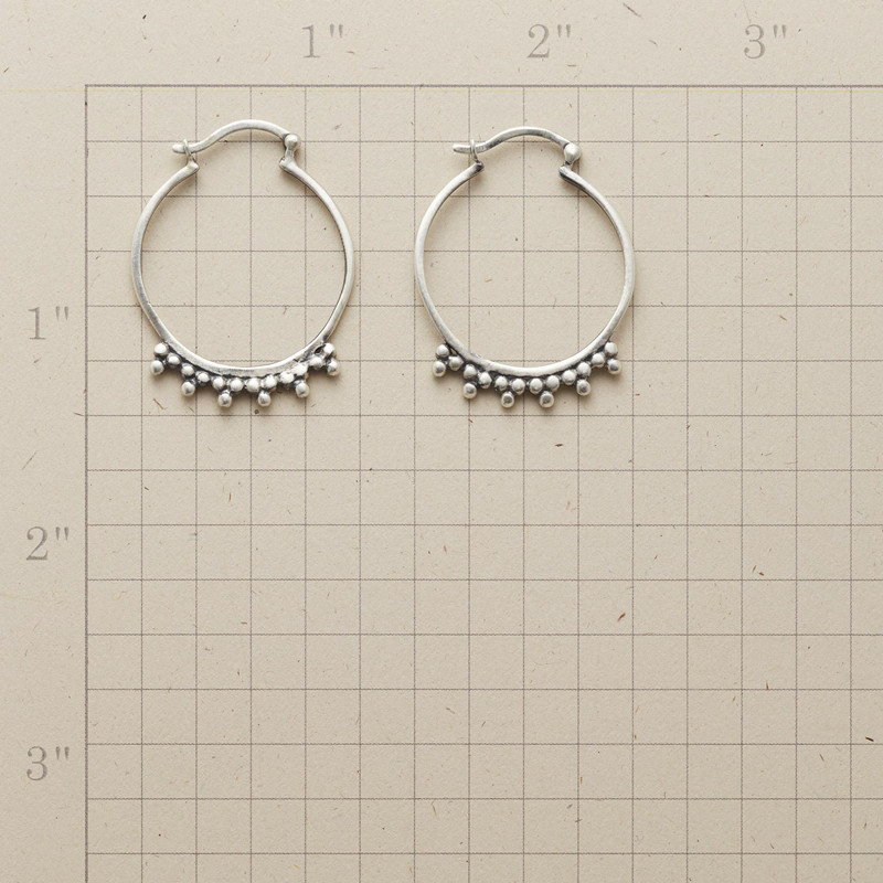 Simple Stylish Round Metal Alloy Earrings