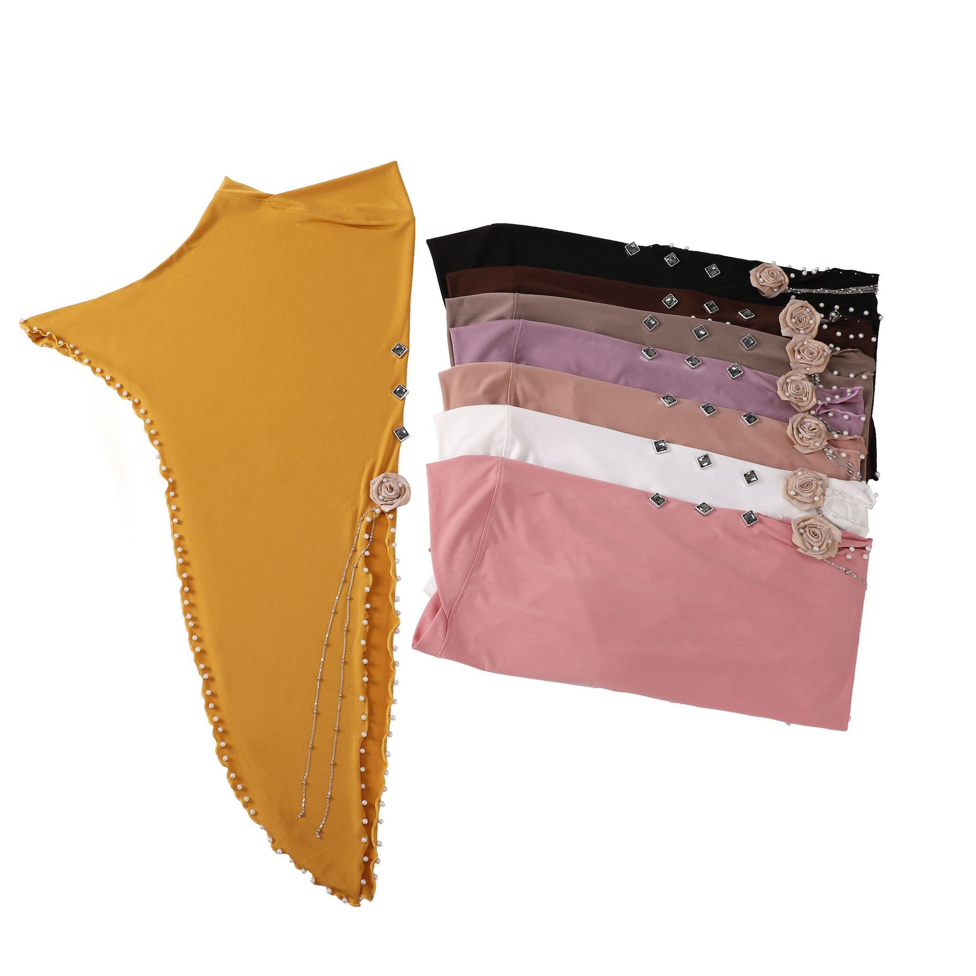 Solid Color Fashion Personality Head-wrapping Hat Female