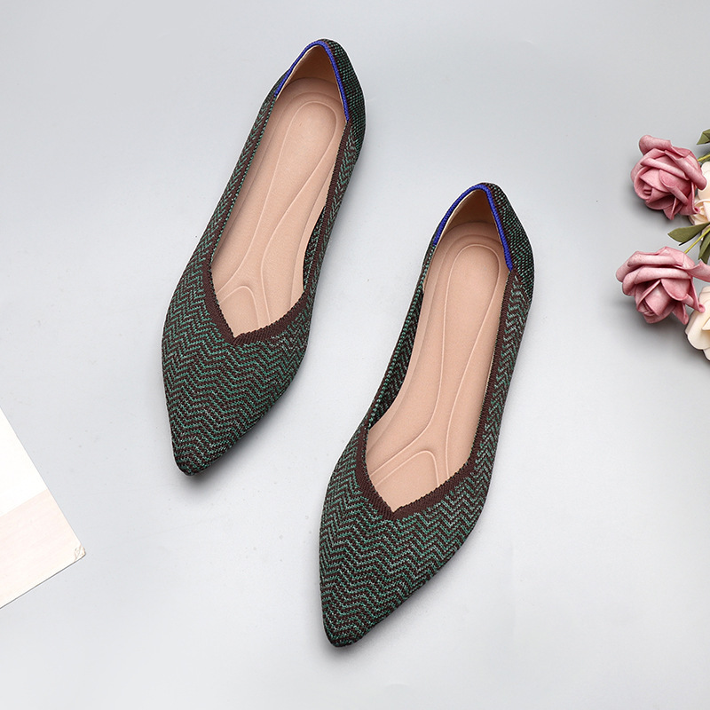 Flyknit Loafers Flat-soled Shoes Knitted With Flywire Weaving 5