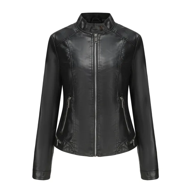 Long Sleeve Spring And Autumn Thin Jacket Black - Shop at LoveMi