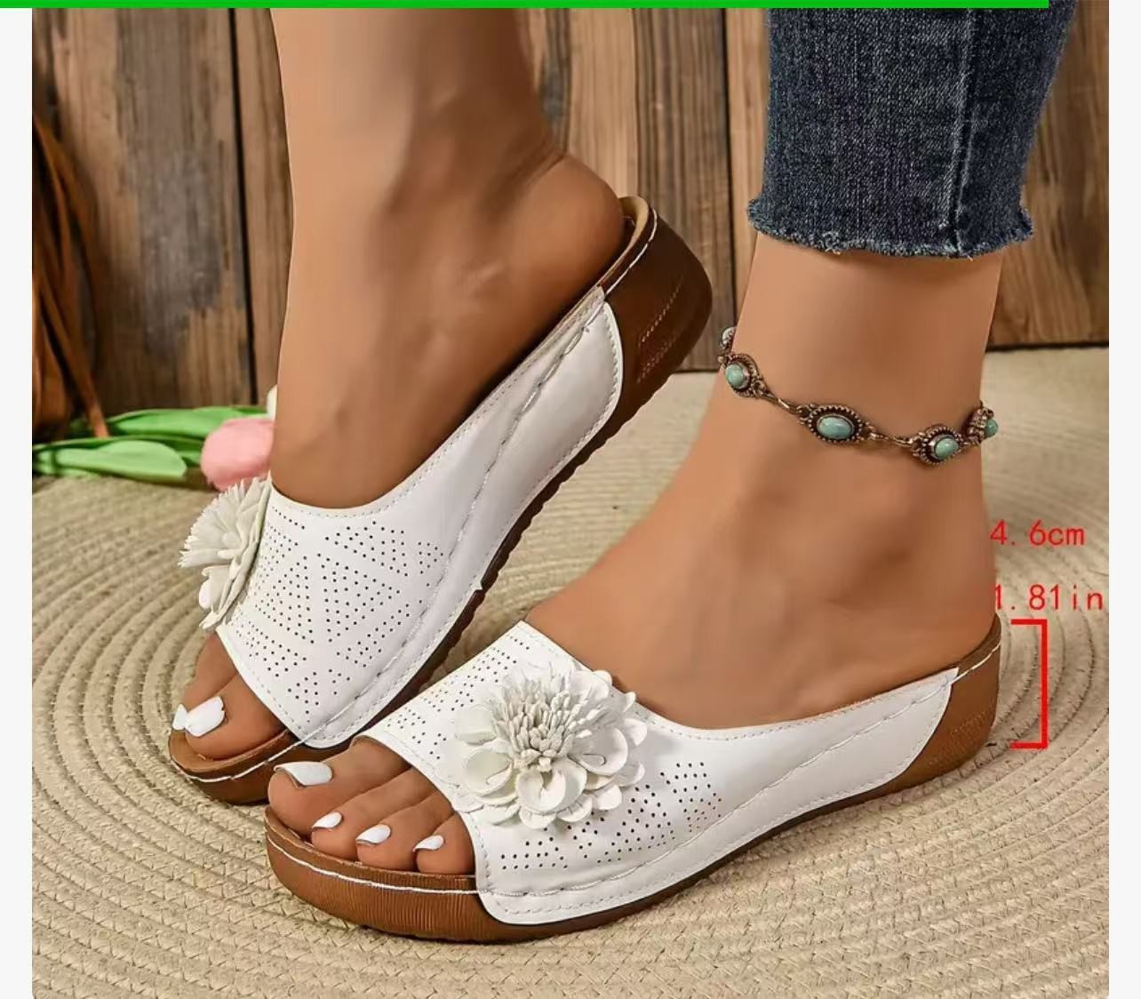 Open-Toe Slide Sandals, picture 7 of 11
