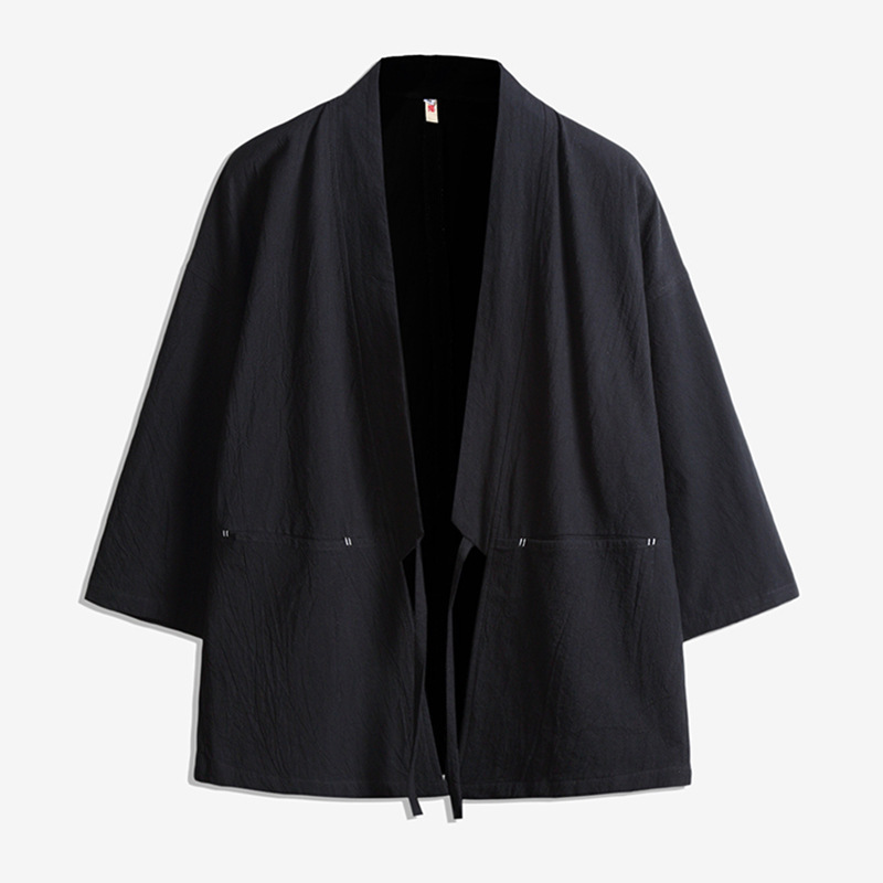 Retro Casual Taoist Robe Zen Jacket For Men