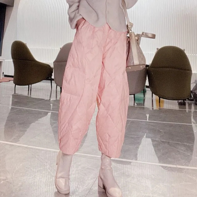 Fashion Loose Casual All matching Pants Women Pink - Shop at LoveMi