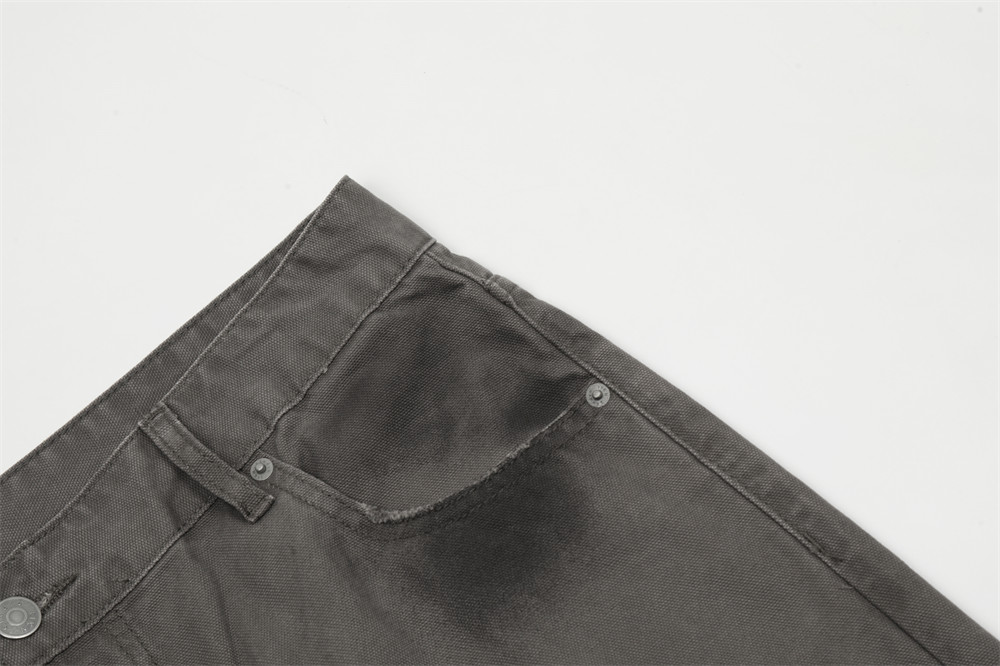 Tie-dyed Washed Dirty Jeans For Men