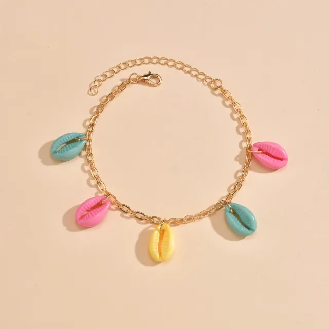 Color Acrylic Shell Pendant Alloy 2921Style - Shop at LoveMi