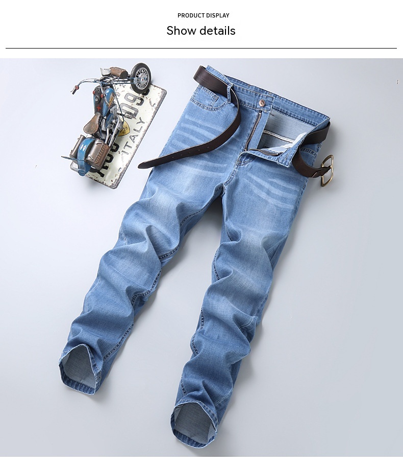 Casual Korean-style Comfortable Stretch Straight Jeans