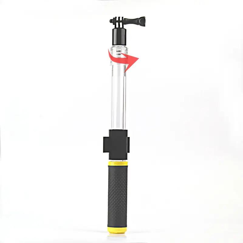 Sports Camera Accessories Telescopic Transparent Selfie Stick Diving Buoyance Rod