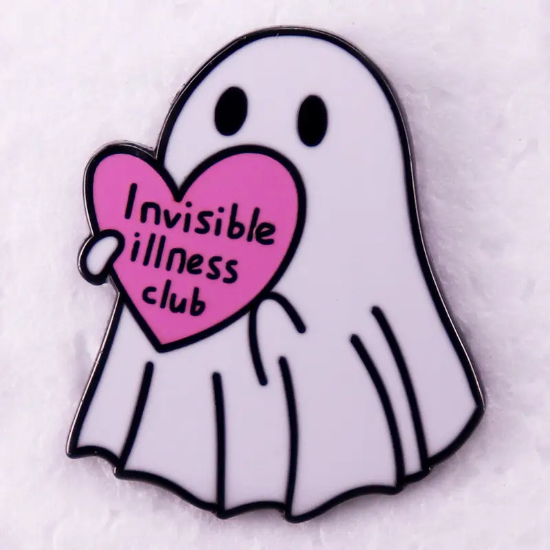 Fashion Personality Ghost Badge Brooch
