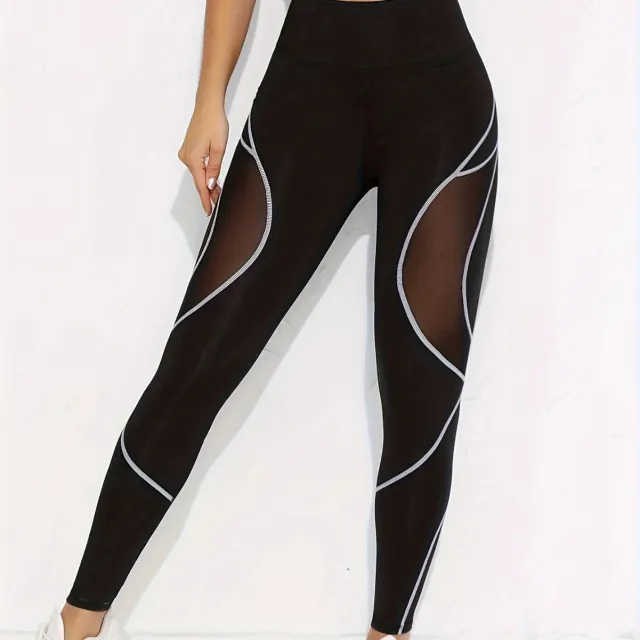 Women's Trousers Elastic Compression Pants Sports Tight Black - Shop at LoveMi