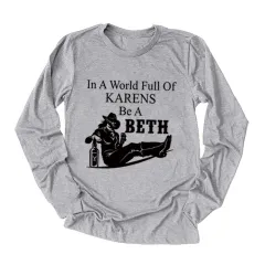 In A World Full Women's Bottoming T-shirt - Grey - View 1