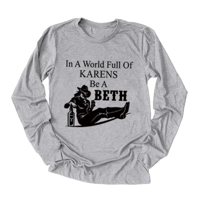 In A World Full Women's Bottoming T shirt Gray - Shop at LoveMi
