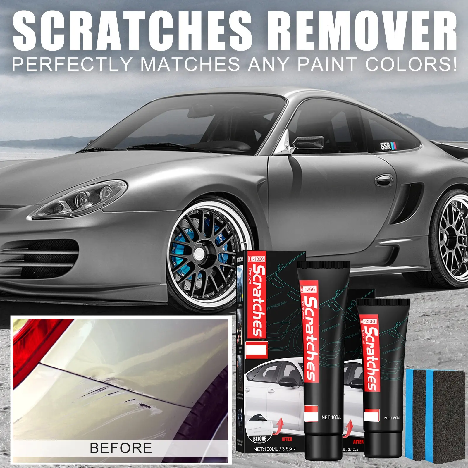 Car Scratch Polishing Paster Paint Cleaning