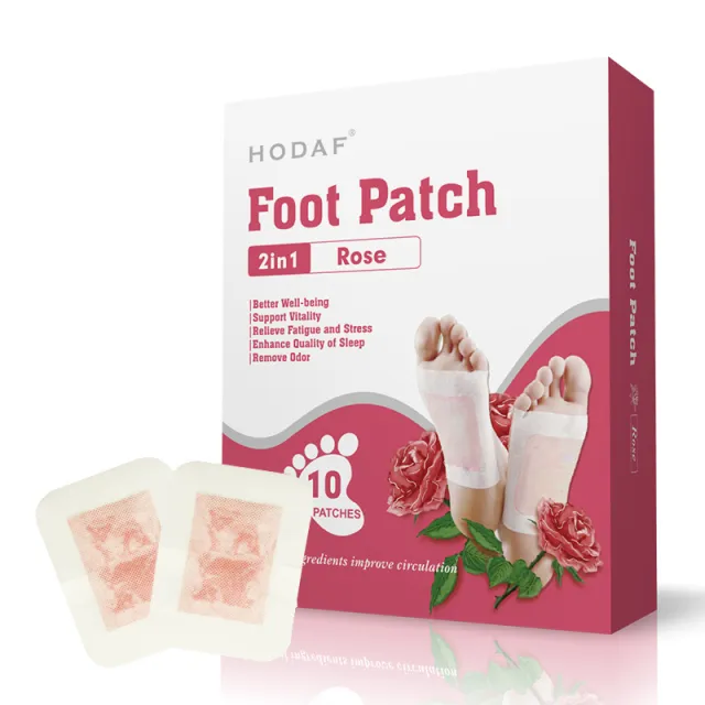 Wood Vinegar Foot Patch Rose - Shop at LoveMi