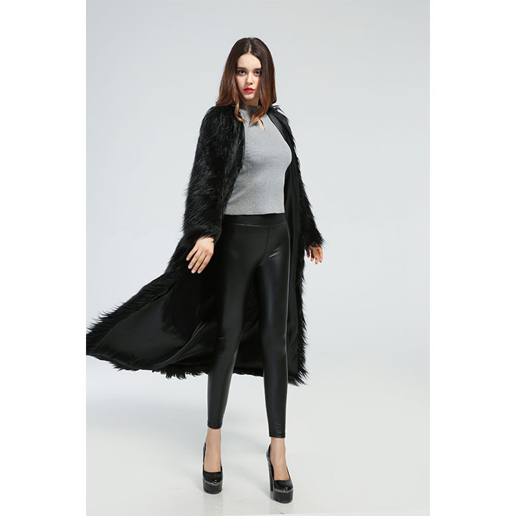 Loose Faux Fur Coat