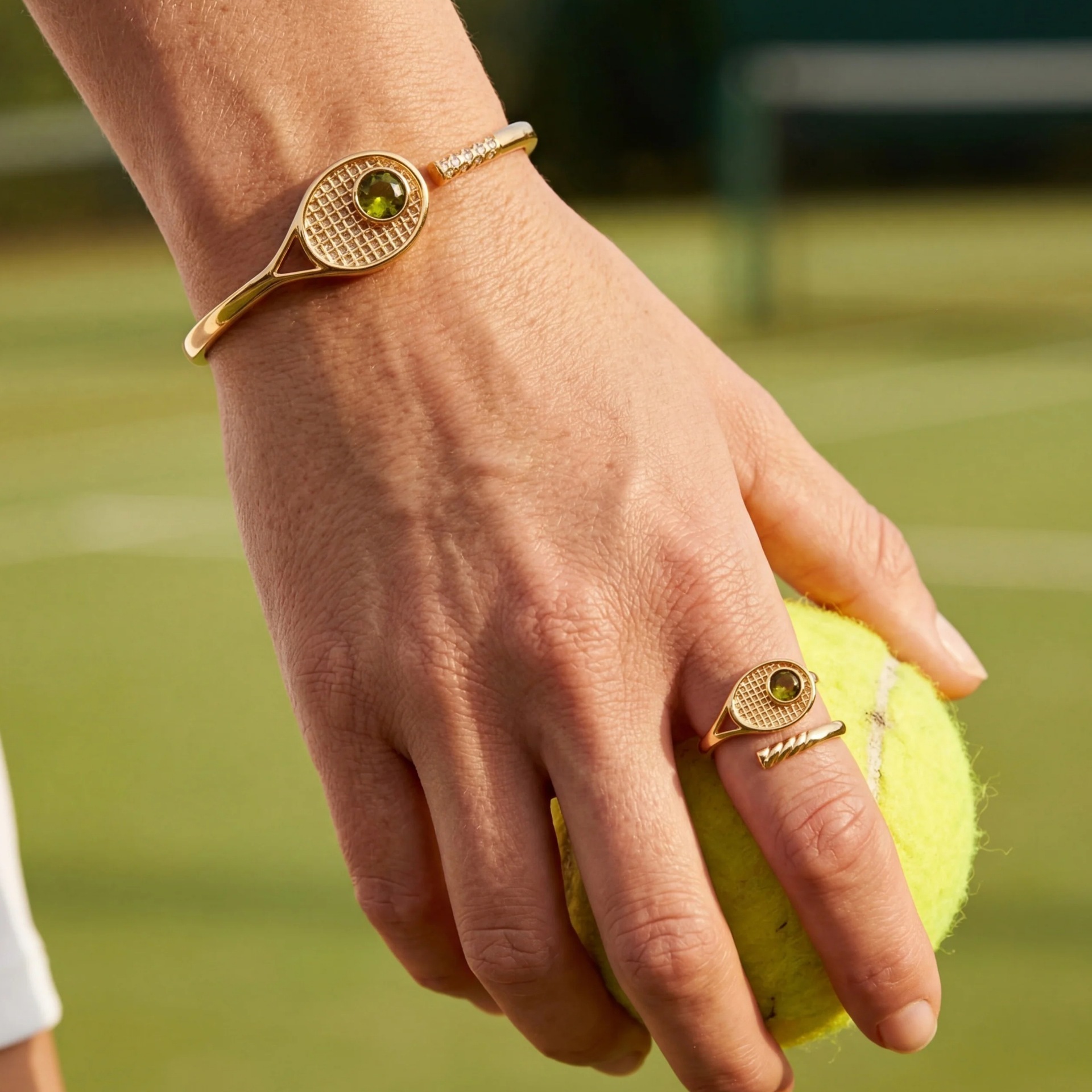 New Open-style Bracelet And Ring Set