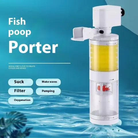 Fish Tank Built-in Filter Three-in-one Suction Wall-hung Urinal Toilet