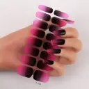 Manicure Full Stickers Solid Color 16 Small Stickers European And American Simple Nails view 29