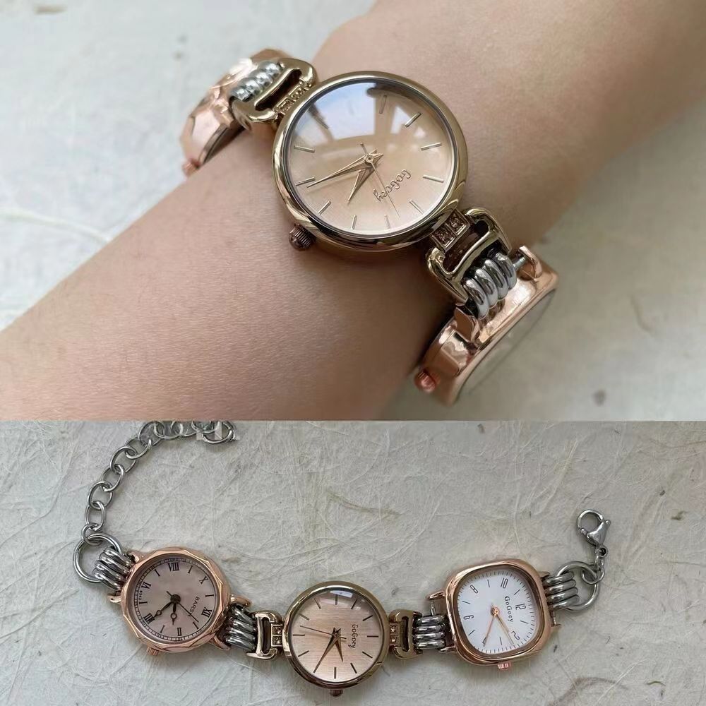 Niche Watches Clocks Bracelets Punk Vintage Retro Style